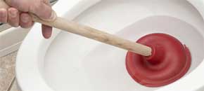 verstopt toilet